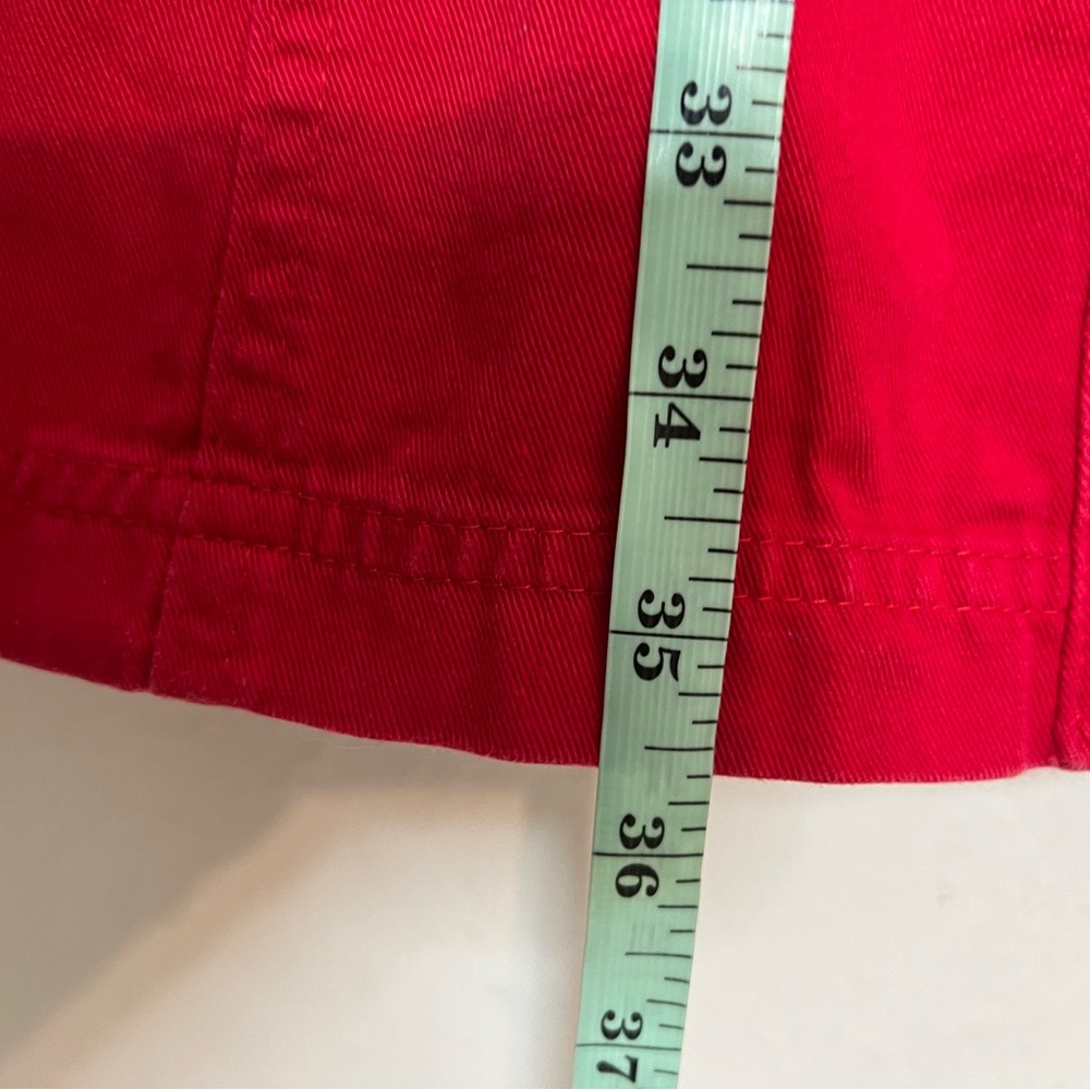 Vintage River Ridge Trading Co Red Button Front Maxi Skirt - Picture 8 of 11